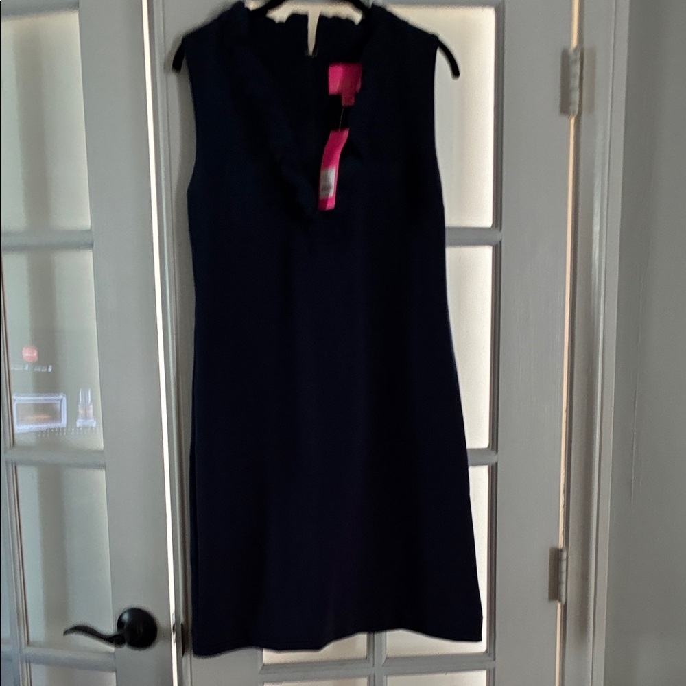 Lilly Pulitzer Navy Sleeveless Mini Dress